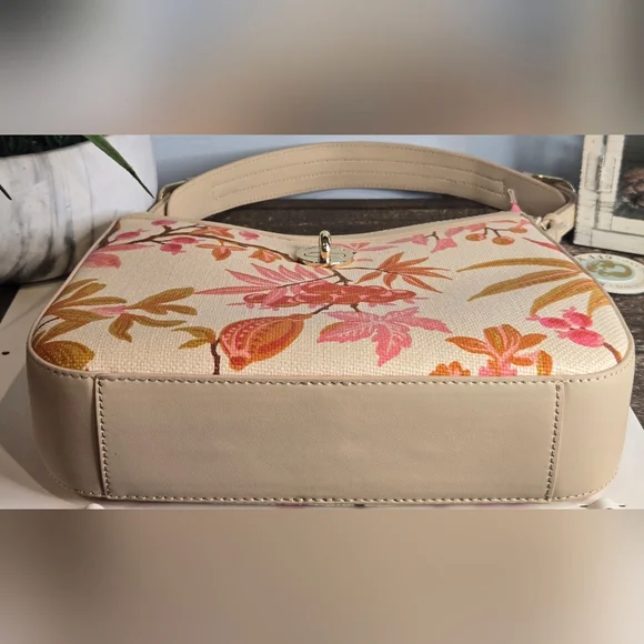 Spartina 449 Lena Shoulder Bag Richmond Hill Cream Pattern - Picture 8 of 11